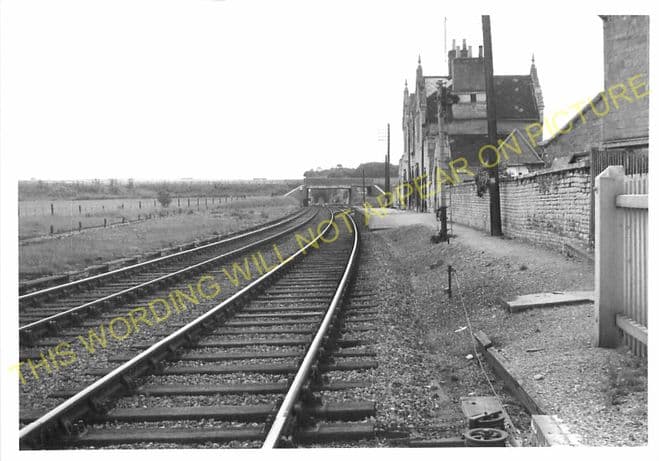 Wansford Railway Station Photo. Castor to Nassington and Elton Lines. L&NWR (12)