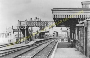 Wansford Railway Station Photo. Castor to Nassington and Elton Lines. L&NWR (22).