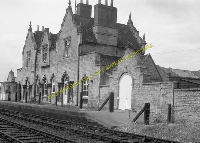 Wansford Railway Station Photo. Castor to Nassington and Elton Lines. L&NWR (8)