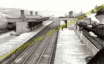 Weedon Railway Station Photo. Blisworth to Daventry and Welton Lines. L&NWR. (1)