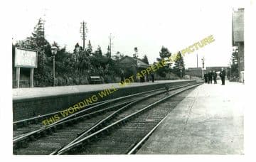 Weldon & Corby Railway Station Photo. Geddington - Gretton. Midland Railway (1)..