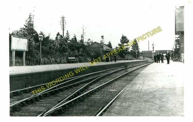 Weldon & Corby Railway Station Photo. Geddington - Gretton. Midland Railway (1)..
