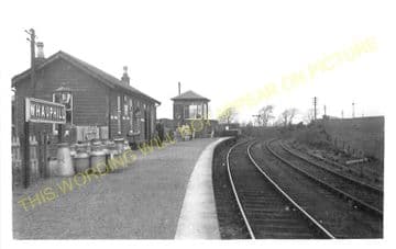 Whauphill Railway Station Photo. Kirkinner - Sorbie. Whithorn Line. (1)..