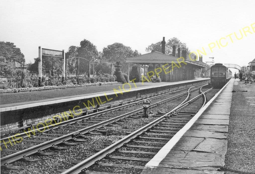 Burgh to Alford and Mumby Road Lines Willoughby Railway Station Photo GNR 20 
