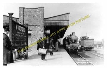 Woodford Halse Railway Station Photo. Culworth - Charwelton. Brackley Line. (3)