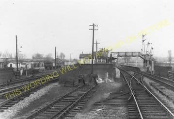 Woodford Halse Railway Station Photo. Culworth - Charwelton. Brackley Line. (7)