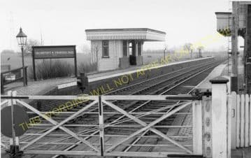 Yelvertoft & Stanford Park Railway Station Photo. Lilbourne - Welford. (2)