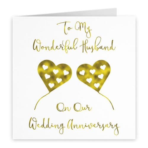 Husband Anniversary Card Milano
