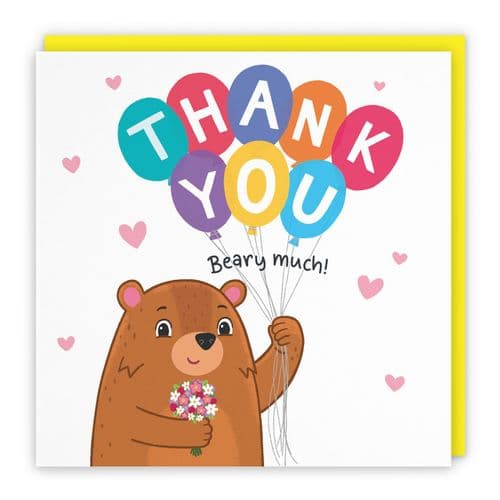Cute Bears Thank You Card