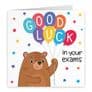 Exams Good Luck Bears Card