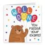 Exams Passed Bears Card
