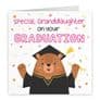 Granddaughter Graduation Bears Card