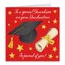 Grandson Graduation Congratulations Card Stars