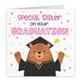 Sister Graduation Bears Congratulations Card