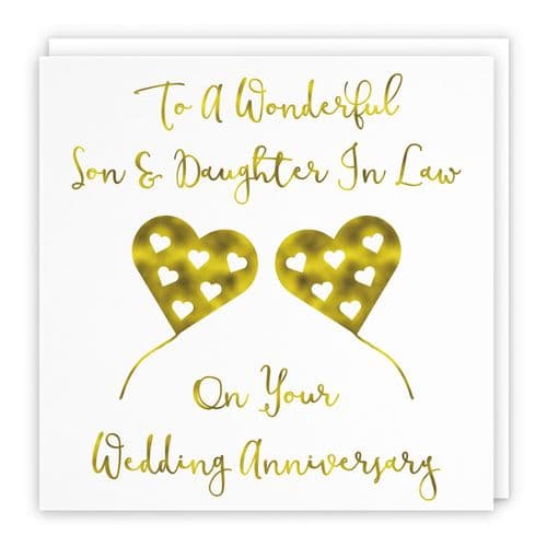 Son And Daughter In Law Anniversary Card Milano