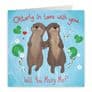 Will You Marry Me Proposal Card Cute Animals