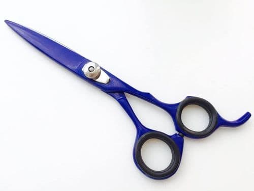 6" Haircutting Scissor Shears Barber Salon Spa Hairdressing Razor Sharp Blue New
