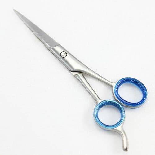 6.5" Professional Hair Cutting Silver Scissors Shears Barber Salon Hairdressing