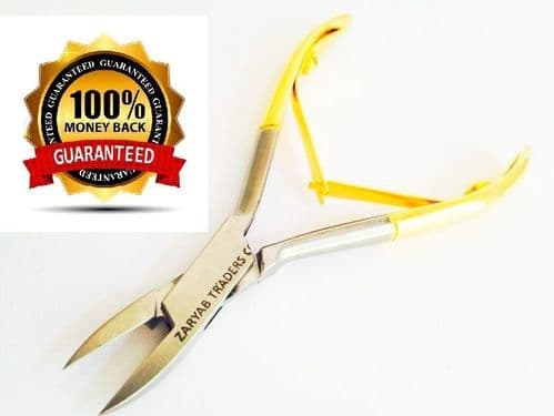 ASM® Toe Nail Clippers Cutters Nippers-Chiropody Heavy Duty Thick Nails 4" Gold
