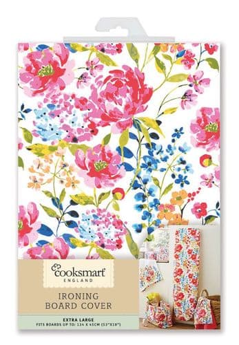 Cooksmart Floral Romance Ironing Board Cover X Large Ironing Board Cover