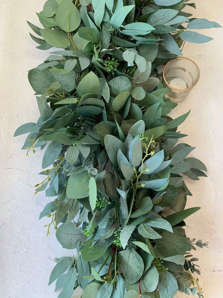 Artificial Eucalyptus  Garland