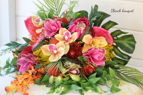 Artificial Tropical Bouquet