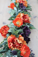 Tasmin Burnt Orange Artificial Bouquet