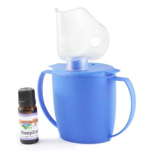 Steam Inhaler with SleepEze Aromatherapy Oil