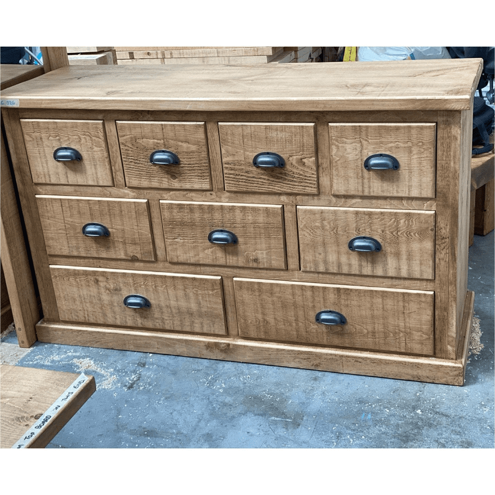 Chatsworth Rustic Wood Chest of drawers.
