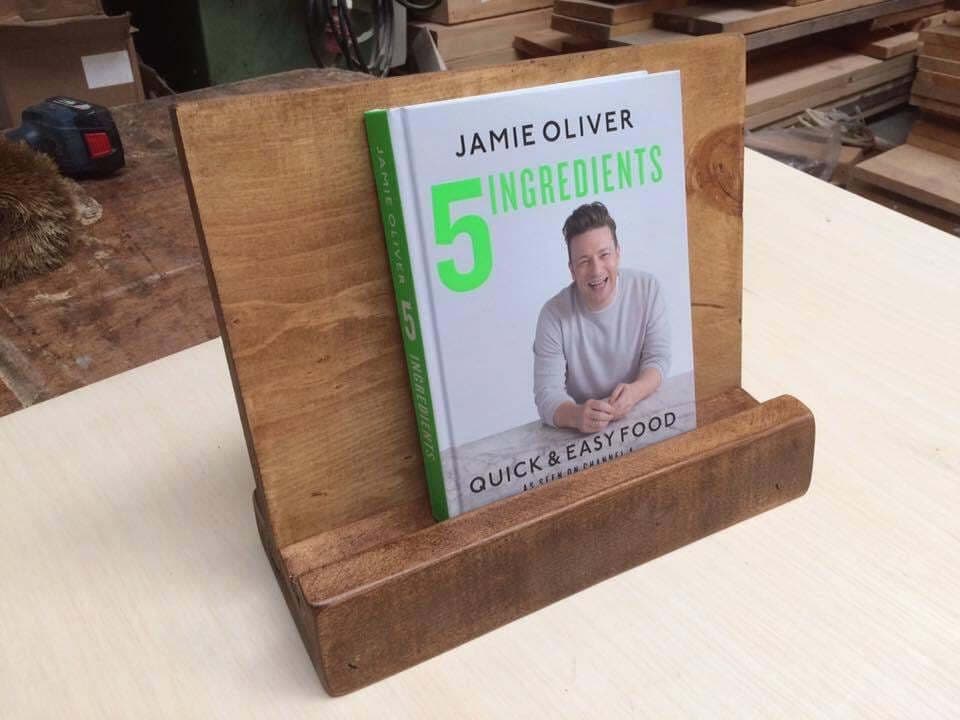 Cook book stand.