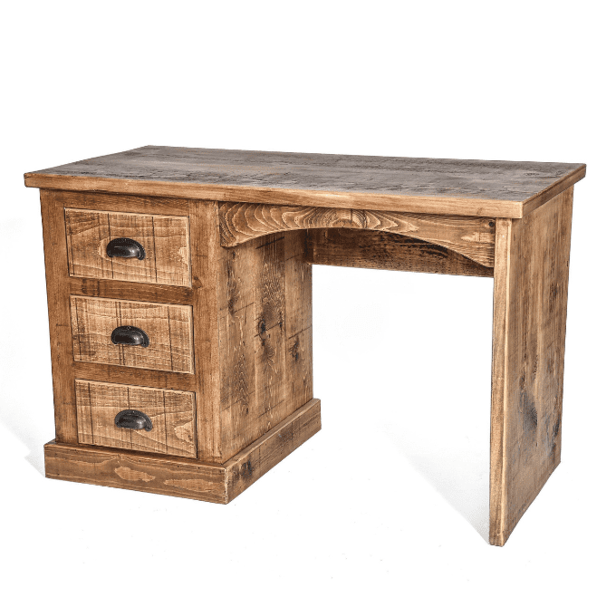 The Derbyshire Rustic Solid Wood desk.