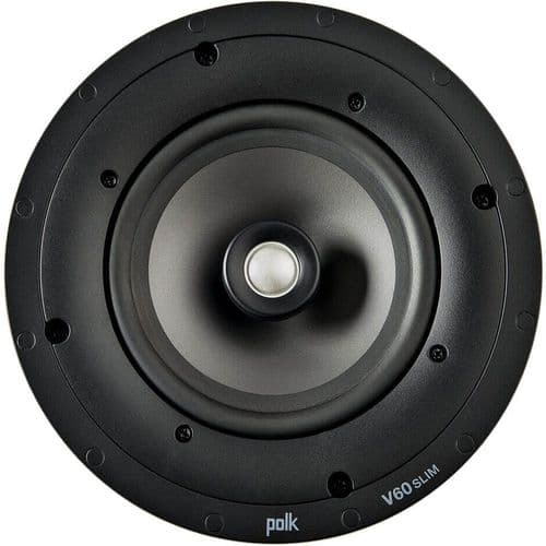Polk Slim High Performance Vanishing In-Ceiling Speaker with a 6 1/2-inch Driver (Single)