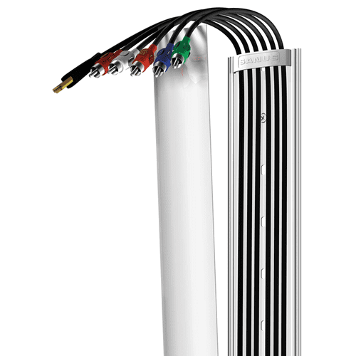 Sanus On-Wall Cable Management Tunnels For Up to 8 Cables