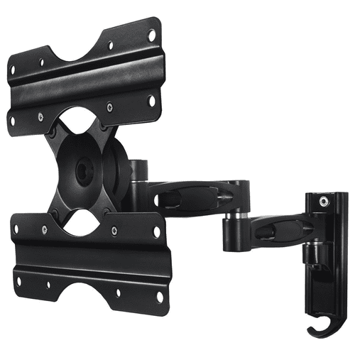 Ventry Double Arm Flat Screen Wall Mount for Screens up to 42in with Tilt and Swivel