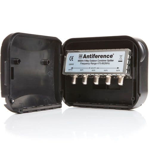Antiference 4 Way 75 Series Masthead Combiner / Splitter