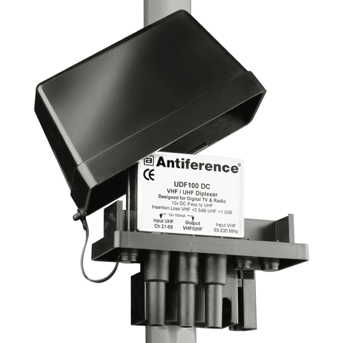 Antiference Pro-Series Screened VHF/UHF Masthead Diplexer