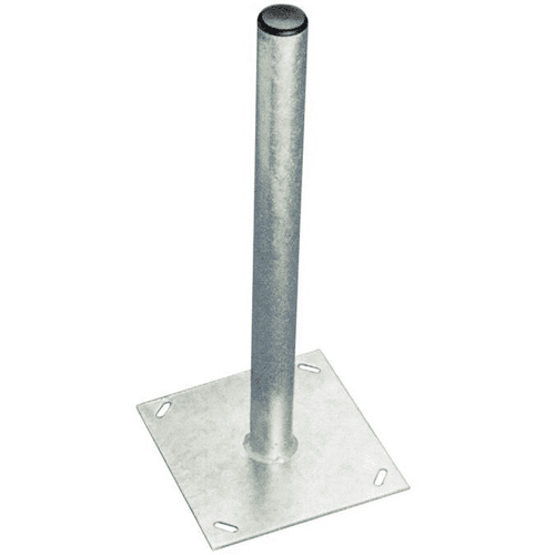Blake 2ft x 1.25in Galvanised Steel Patio Stand (Straight)