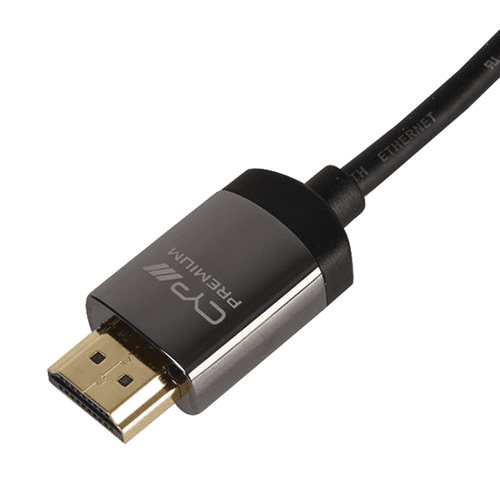 CYP 0.5m Premium 4K UHD Male to Male HDMI Lead with Ethernet