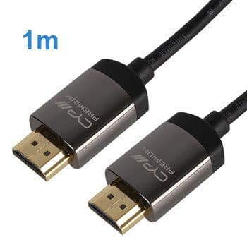 CYP 1m Premium 4K UHD Male to Male HDMI Lead with Ethernet