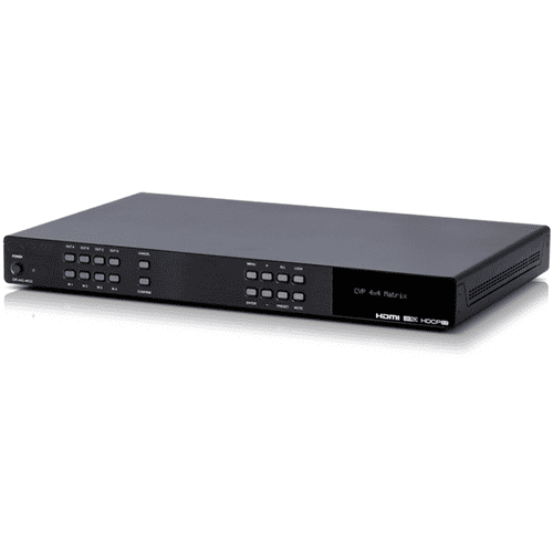 CYP 4x4 HDMI Matrix Switcher with Optical Audio Output & USB Power (4K, HDCP2.2, HDMI2.0)