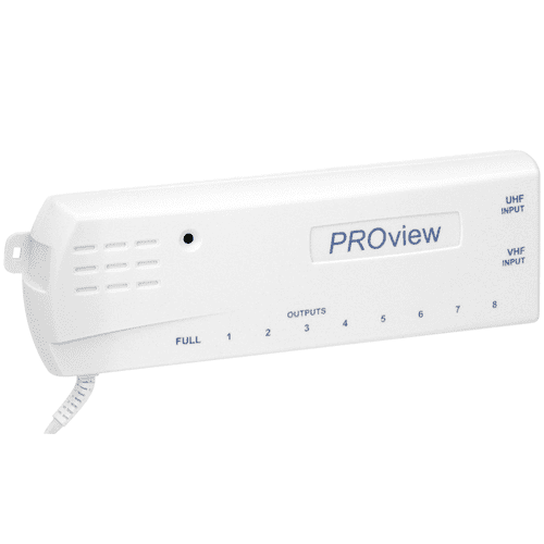 PROception 8+1-way Set Back VHF/UHF Distribution Amplifier
