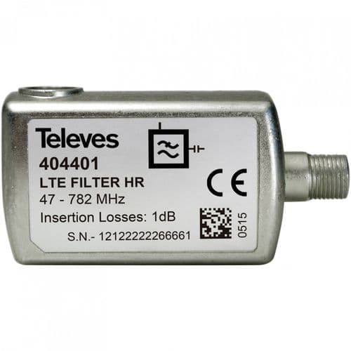 Televes Indoor IEC High Rejection LTE/4G Filter