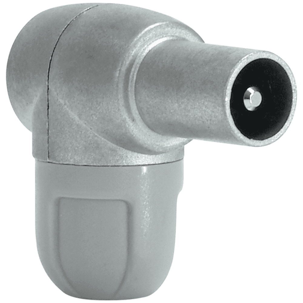 Televes Right Angle Male Coax Plug Fully Shielded