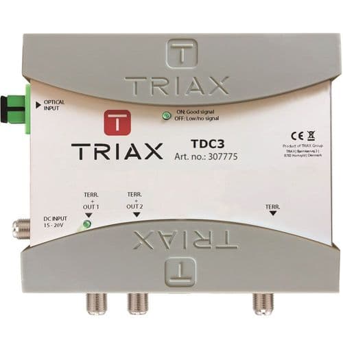 Triax dSCR Optical Converter with Terrestrial (307775)
