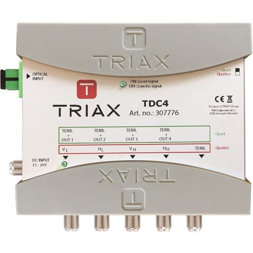 Triax dSCR / Quad / Quattro Optical Converter (307776)