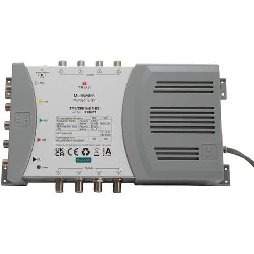 Triax TMS/CKR 5x8 S BS Standalone Multiswitch
