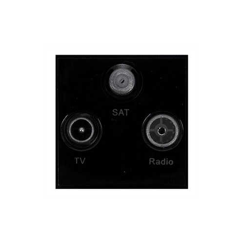 Triax TV/Radio/SAT Black Module