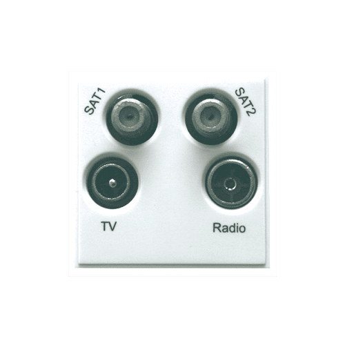 Triax TV/Radio/SAT/Return White Module