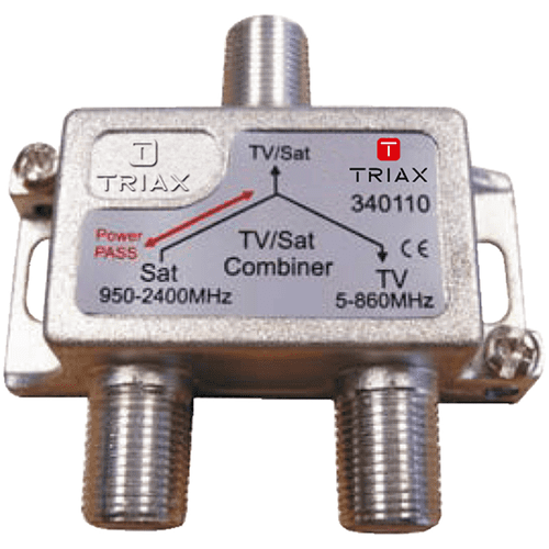 Triax TV/SAT Diecast Combiner