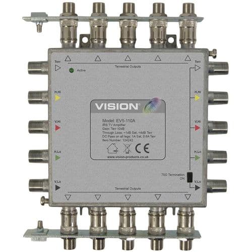 Vision 10-Way TV Distribution IRS Amplifier (124242)